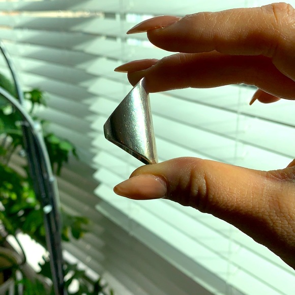 Sterling Silver Shield Ring - Picture 7 of 8